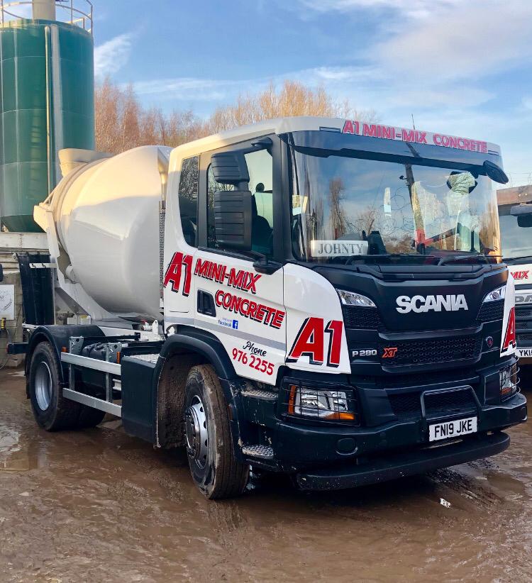 A1 Mini Mix Concrete Ready mixed concrete in Nottingham